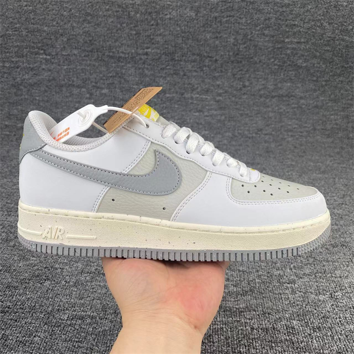 Men's Air Force 1 Low White/Grey Shoes Top 0344